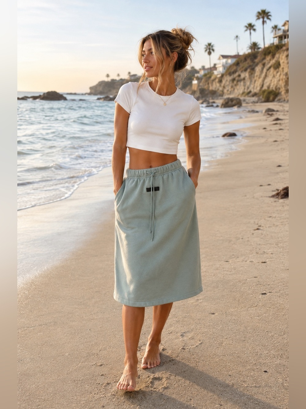 🖤 Fear of God Essentials Sycamore Sweat Skirt – Size Small